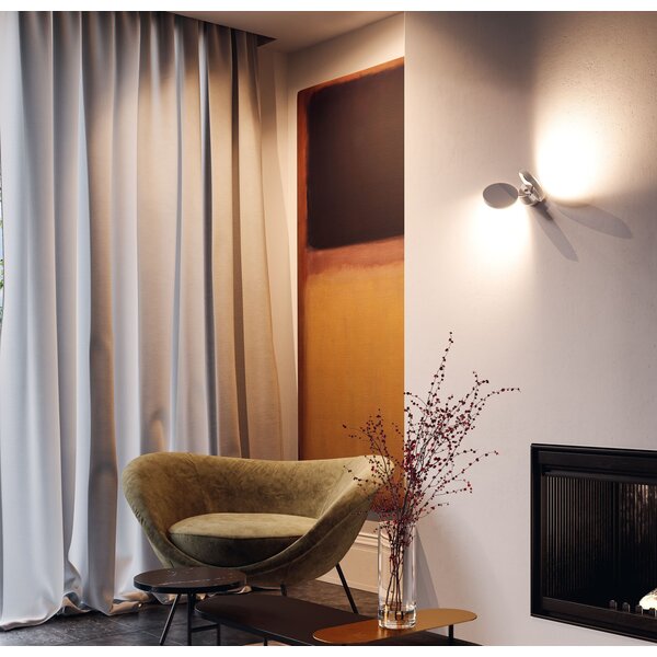 Lodes Dimbare wandlamp Nautilus met geïntegreerde LED