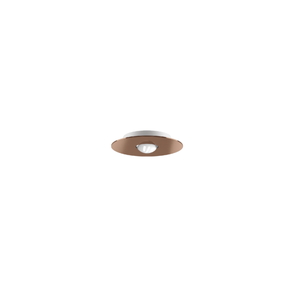 Lodes Dimbare 1-lichts plafondlamp Bugia Single met geïntegreerd LED