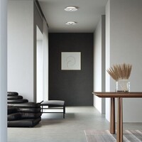 Lodes Dimbare 1-lichts plafondlamp Bugia Single met geïntegreerd LED