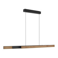 Neuhaus Pure In hoogte/lengte verstelbare en dimbare hanglamp Pure Moto-Rise met geïntegreerde LED
