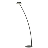 Oligo Kantelbare en dimbare vloerlamp Glance Curved met geïntegreerde LED