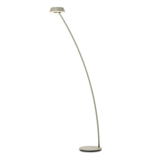 Oligo Kantelbare en dimbare vloerlamp Glance Curved met geïntegreerde LED