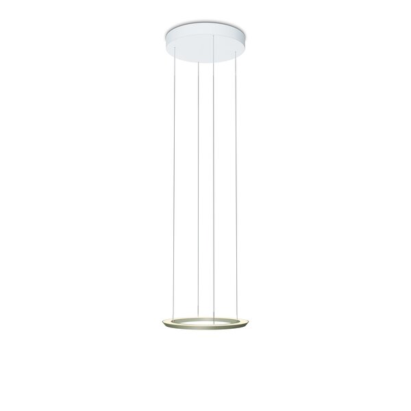 Oligo Showroommodel: hanglamp Yano met geïntegreerde LED | groen/wit