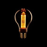 Expotrading LED E27 Standaard | Amber/goud