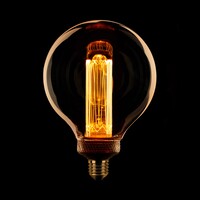 Expotrading Dimbare E27 G125 LED-lichtbron, maximaal 3,5 Watt