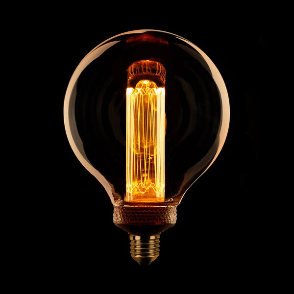 Expotrading Dimbare E27 G125 LED-lichtbron, maximaal 3,5 Watt