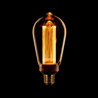 Expotrading Dimbare E27 ST64 LED-lichtbron, maximaal 3,5 Watt