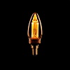 Expotrading Dimbare E14 Kaars LED-lichtbron, maximaal 2,3 Watt