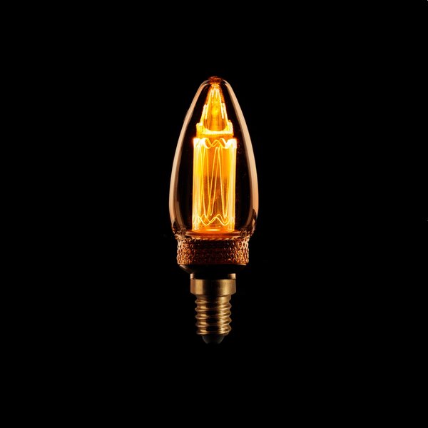 Expotrading Dimbare E14 Kaars LED-lichtbron, maximaal 2,3 Watt