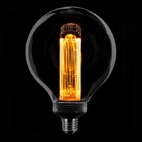 Expotrading 3-staps dimbare E27 G125 LED-lichtbron, maximaal 5 Watt