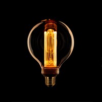 Expotrading 3-staps dimbare E27 G95 LED-lichtbron, maximaal 5 Watt