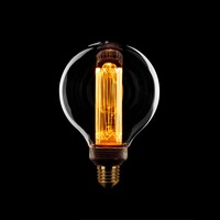 Expotrading 3-staps dimbare E27 G95 LED-lichtbron, maximaal 5 Watt