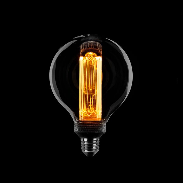 Expotrading 3-staps dimbare E27 G95 LED-lichtbron, maximaal 5 Watt