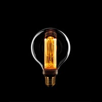 Expotrading 3-staps dimbare E27 G80 LED-lichtbron, maximaal 5 Watt