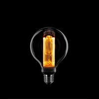 Expotrading 3-staps dimbare E27 G80 LED-lichtbron, maximaal 5 Watt