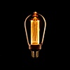 Expotrading 3-staps dimbare E27 ST64 LED-lichtbron, maximaal 5 Watt