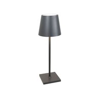 Zafferano Dimbare, draagbare en oplaadbare tafellamp Poldina L Desk met geïntegreerde LED