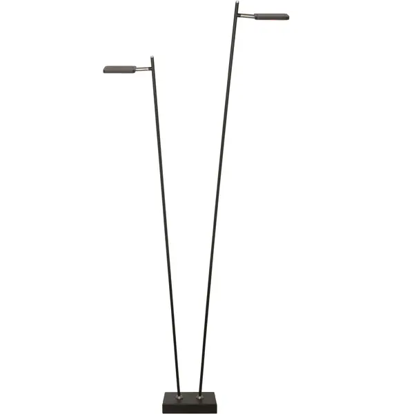 Freelight Dimbare 2-lichts vloerlamp Block met geïntegreerde LED