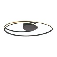 Freelight 3-staps dimbare, ovaalvormige plafondlamp Ophelia met geïntegreerde LED