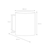 Lucide Wandlamp Xera | Rond