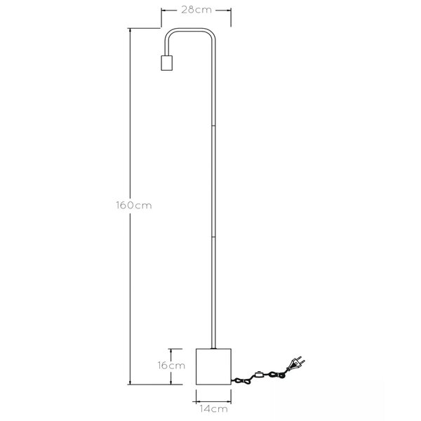 Lucide Vloerlamp Lorin