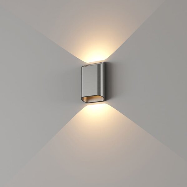 Artdelight Dimbare in- en outdoor 2-lichts wandlamp Diaz-S met geïntegreerde LED  | IP54