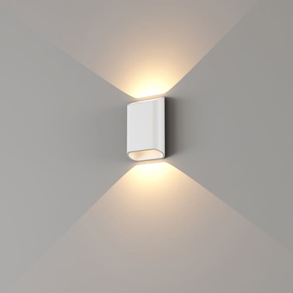 Artdelight Dimbare in- en outdoor 2-lichts wandlamp Diaz-S met geïntegreerde LED  | IP54
