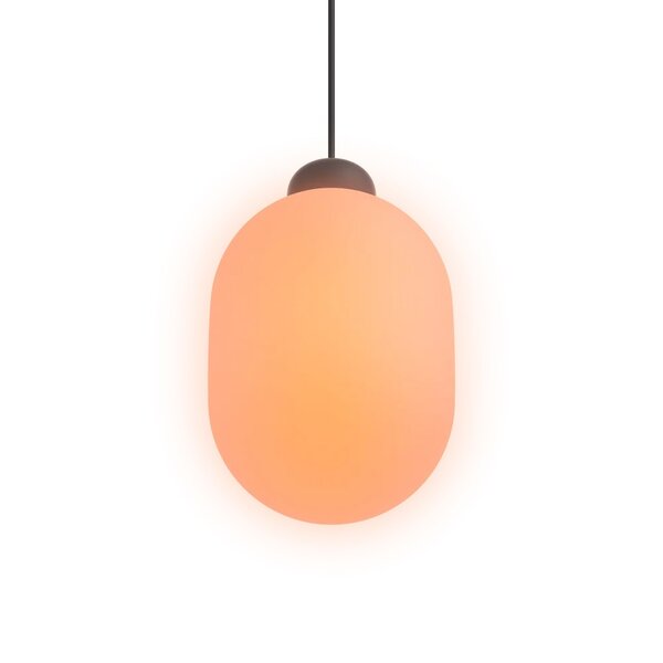 Grau 'Sunset' dimbare 1-lichts hanglamp Sun met geïntegreerde LED
