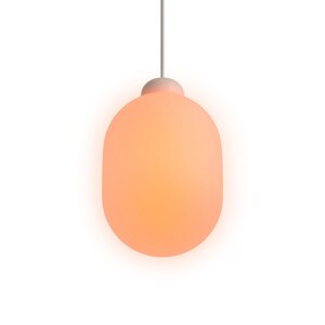 Grau 'Sunset' dimbare 1-lichts hanglamp Sun met geïntegreerde LED