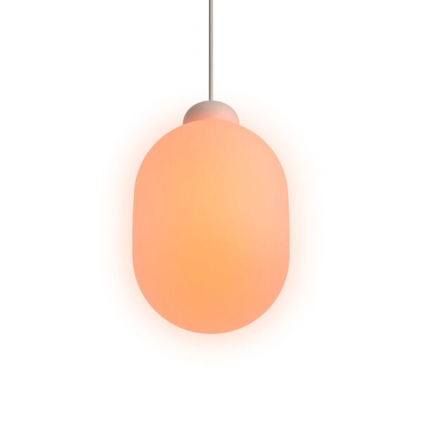 Grau 'Sunset' dimbare 1-lichts hanglamp Sun met geïntegreerde LED