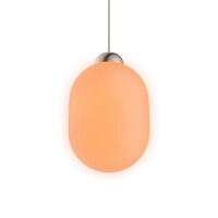 Grau 'Sunset' dimbare 1-lichts hanglamp Sun met geïntegreerde LED