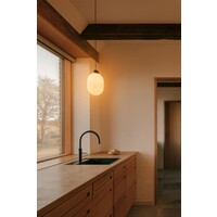 Grau 'Sunset' dimbare 1-lichts hanglamp Sun met geïntegreerde LED