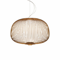 Foscarini Hanglamp Spokes 3 met geïntegreerde LED | Koper