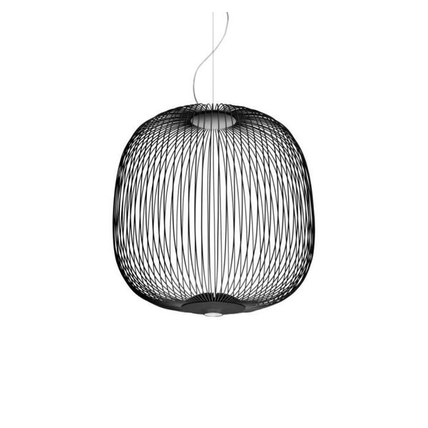 Foscarini Hanglamp Spokes 2 met geïntegreerde LED | Zwart