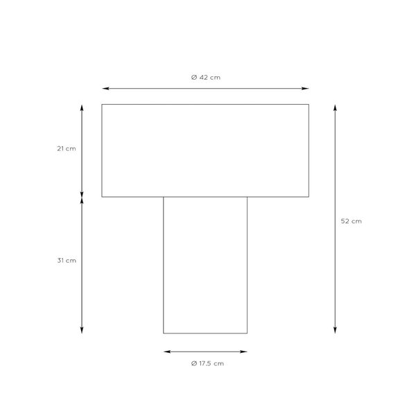 Lucide Tafellamp Leeroy