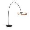 Occhio Dimbare vloerlamp Mito Largo met geïntegreerde LED