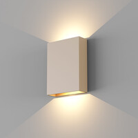 Artdelight Dimbare in- en outdoor 2-lichts wandlamp Memphis met geïntegreerde LED | IP65