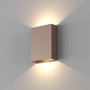 Artdelight Dimbare in- en outdoor 2-lichts wandlamp Memphis met geïntegreerde LED | IP65