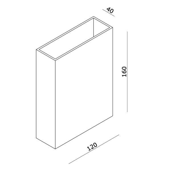 Artdelight Dimbare in- en outdoor 2-lichts wandlamp Memphis met geïntegreerde LED | IP65