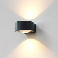 Dimbare in- en outdoor wandlamp Hudson met geïntegreerde LED | IP54 Artdelight Dimbare in- en outdoor wandlamp Hudson met geïntegreerde LED | IP54