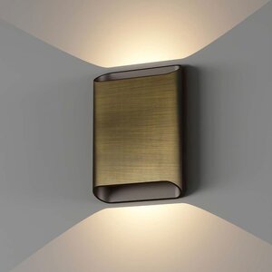 Artdelight 'Dim to Warm' dimbare in- en outdoor 2-lichts wandlamp Diaz L met geïntegreerde LED | IP65