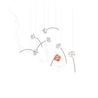Slamp Dimbare hanglamp Poppy met geïntegreerde LED