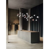 Slamp Dimbare hanglamp Poppy met geïntegreerde LED