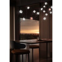Slamp Dimbare hanglamp Poppy met geïntegreerde LED