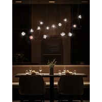 Slamp Dimbare hanglamp Poppy met geïntegreerde LED