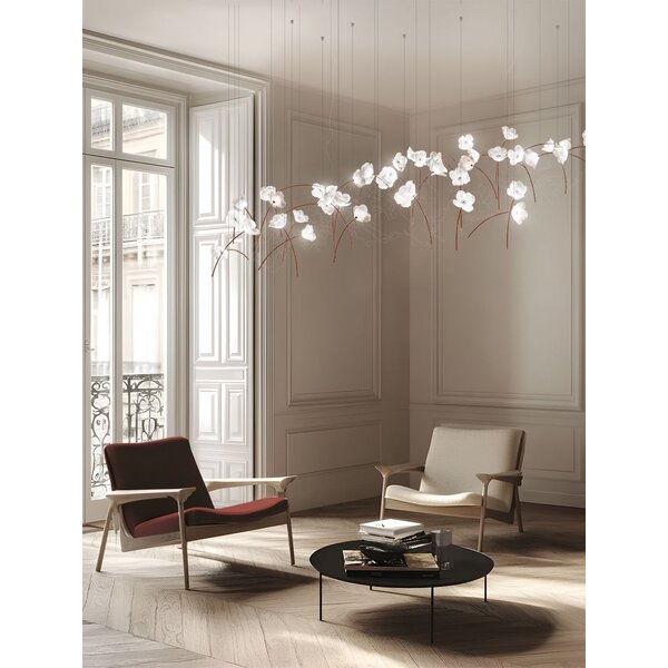 Slamp Dimbare hanglamp Poppy met geïntegreerde LED