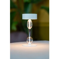 Dimbare, draagbare en oplaadbare tafellamp Royal Family Wi-Fi met geïntegreerde LED Zafferano Dimbare, draagbare en oplaadbare tafellamp Royal Family Wi-Fi met geïntegreerde LED