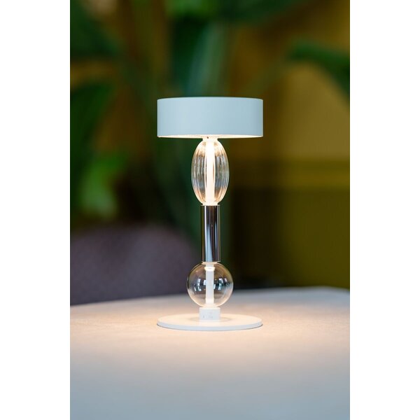 Dimbare, draagbare en oplaadbare tafellamp Royal Family Wi-Fi met geïntegreerde LED Zafferano Dimbare, draagbare en oplaadbare tafellamp Royal Family Wi-Fi met geïntegreerde LED