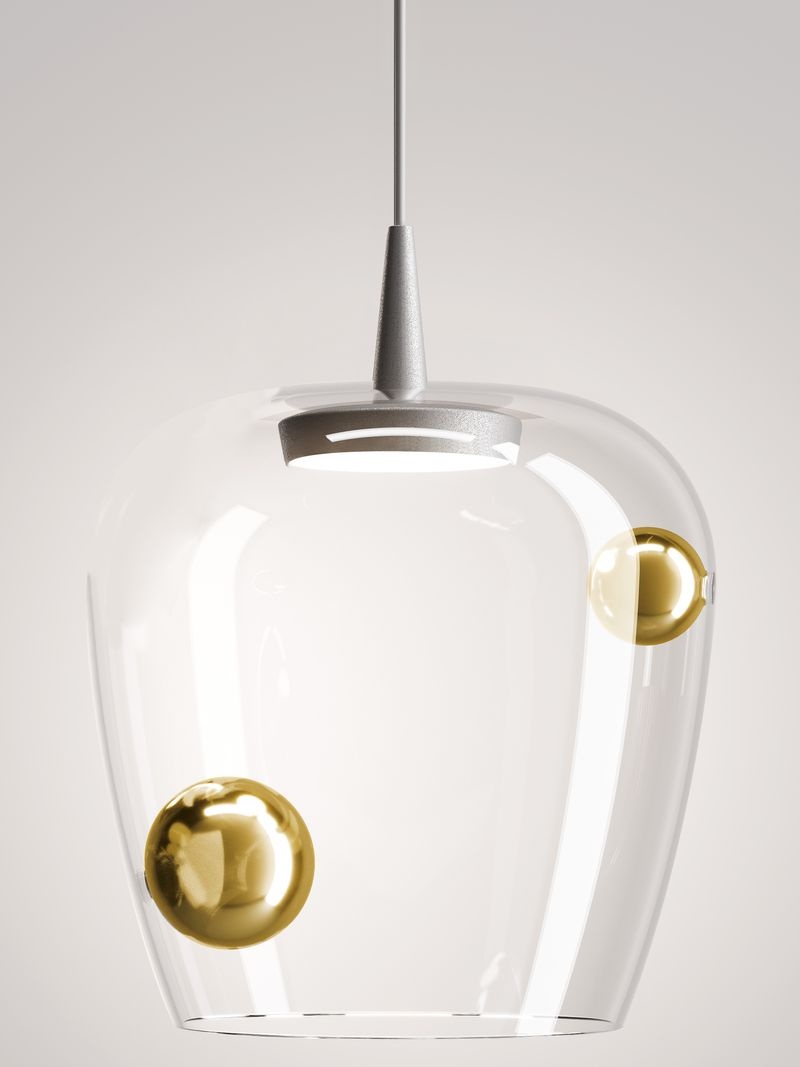 aluminium/antiek goud