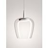 Zafferano Hanglamp Bilia Nude Ø 18 cm met geïntegreerde LED